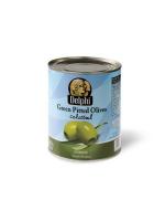 Green olives pitted 850ml e.o. tin